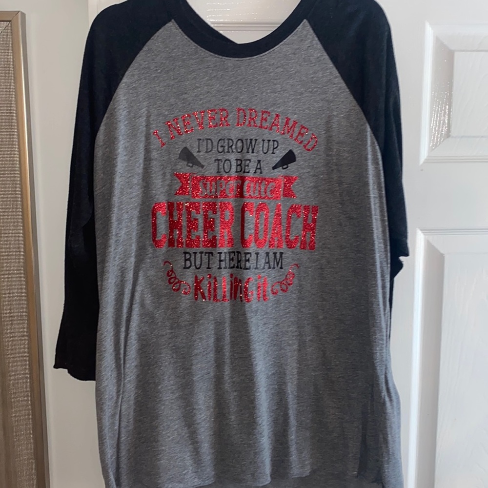 Raglan Cheer Coach Shirt